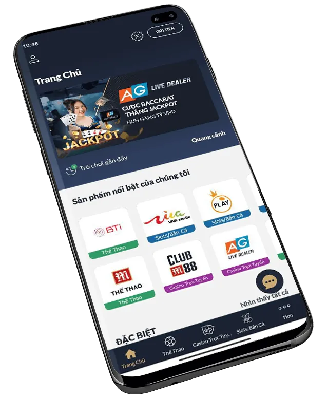 Đa dạng trò chơi trên ứng dụng ax88